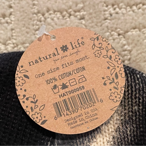 Natural Life Embroidered Beanie - Tie-Dye Love - Picture 5 of 8